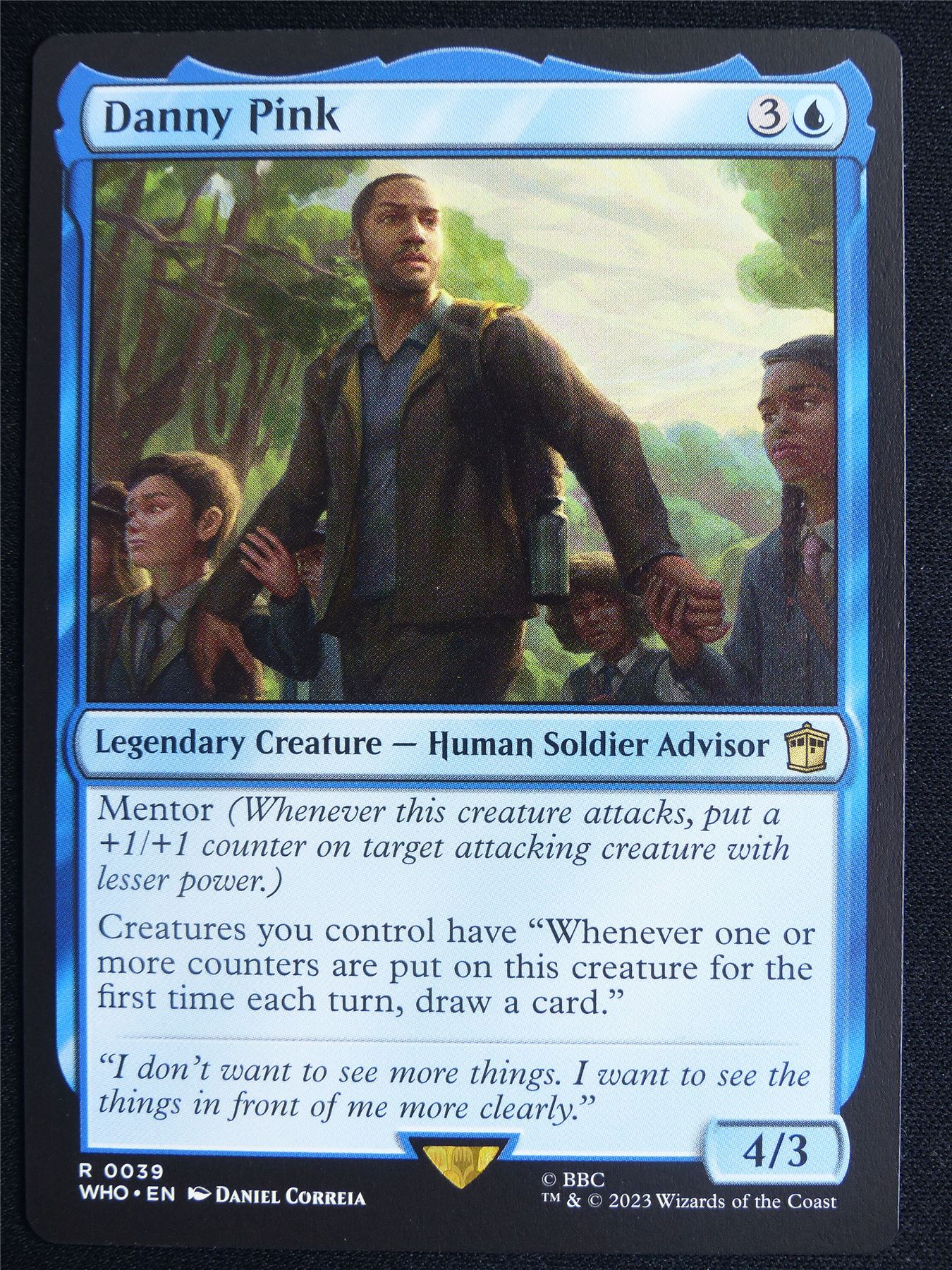 Danny Pink - WHO - Mtg Card #4L6