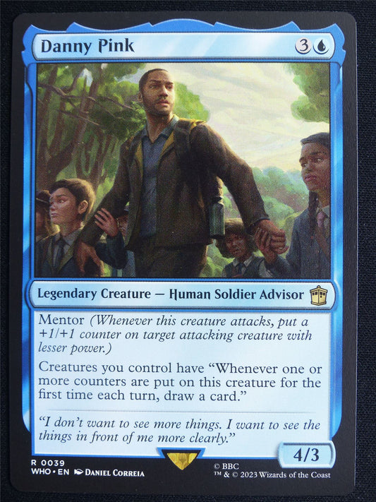 Danny Pink - WHO - Mtg Card #4L6