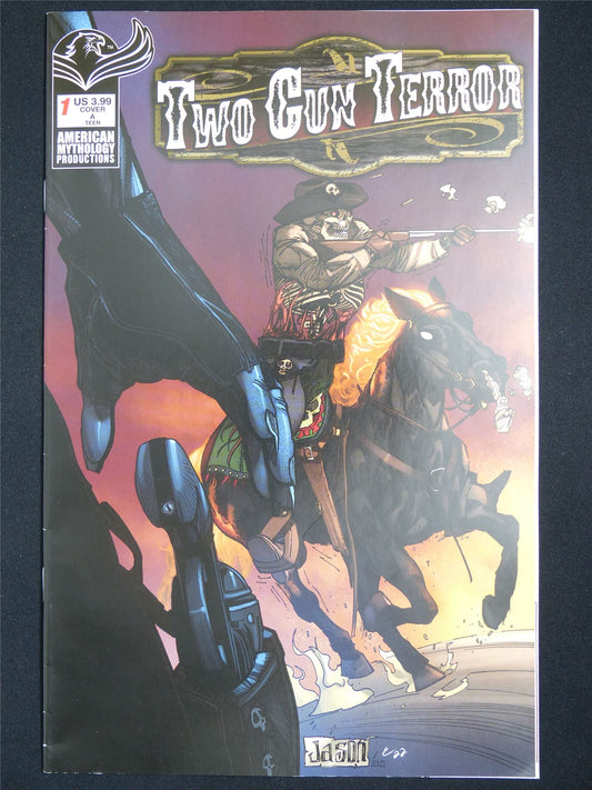 TWO Gun Terror #1 - Sep 2025 Mythology Comic #3XL
