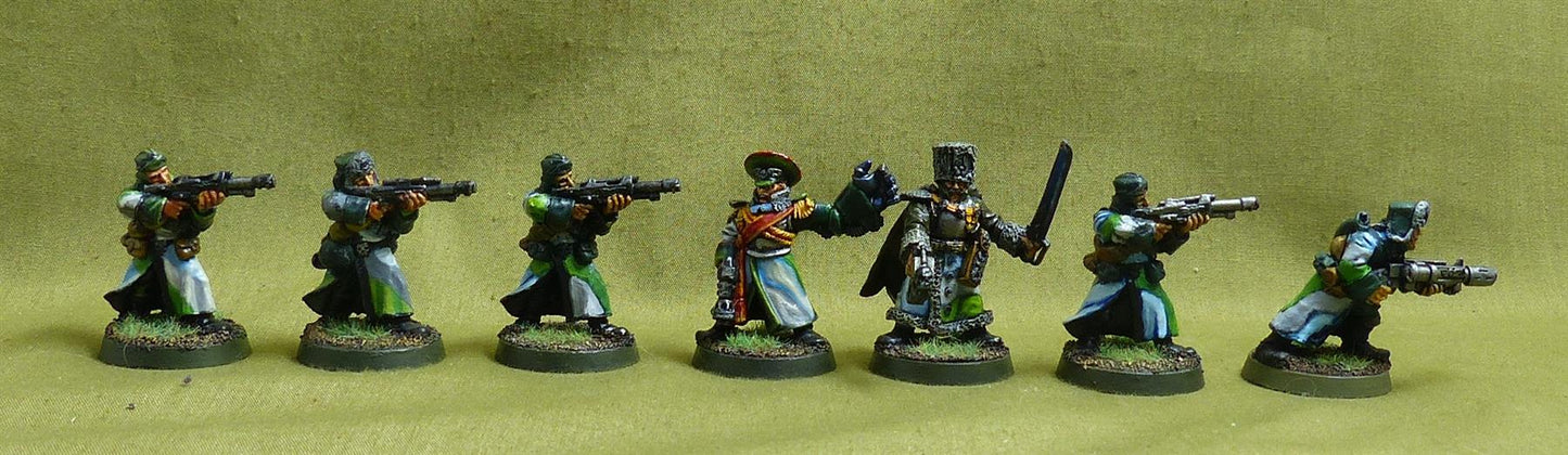 Classic Metal Valhalla Ice Warriors painted - Imperial Guards - Warhammer 40K #1PN
