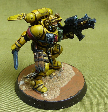 Lieutenant in Phobos Armour painted - Space Marines - Warhammer 40K #5BV
