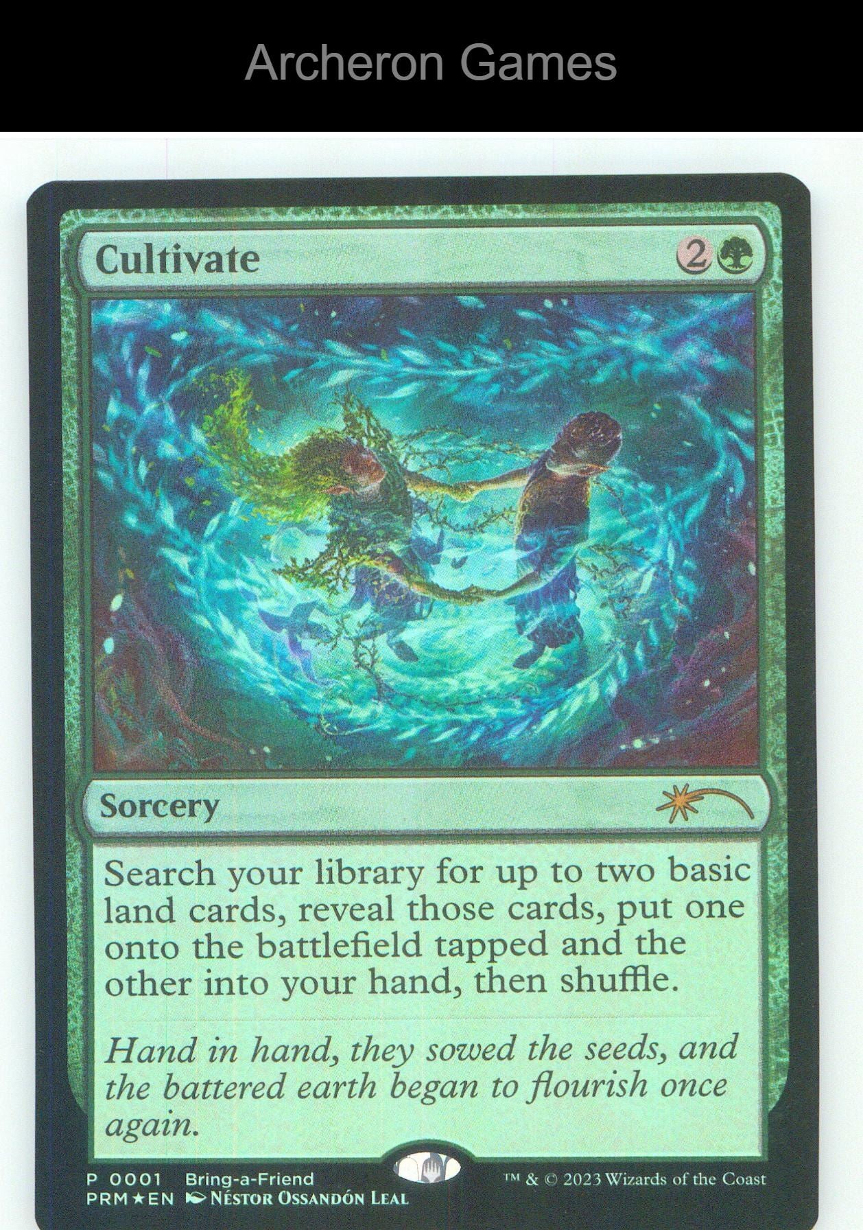 Cultivate (Bring-a-Friend Promo) 1 P MTG Card NM/EX+ Foil
