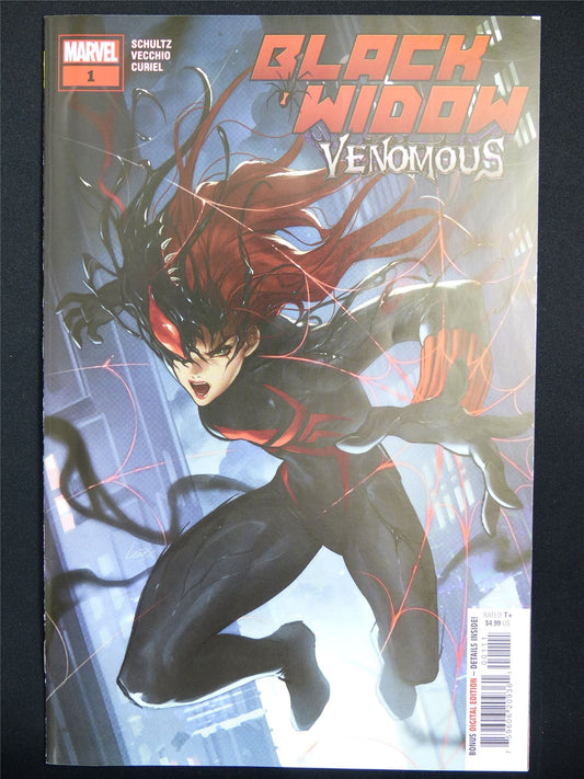 BLACK Widow: Venomous #1 - Marvel Comic #2UI