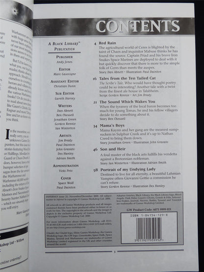 Inferno! Tales of Fantasy and Adventure #21 - Workshop Black Library Publication #1O5