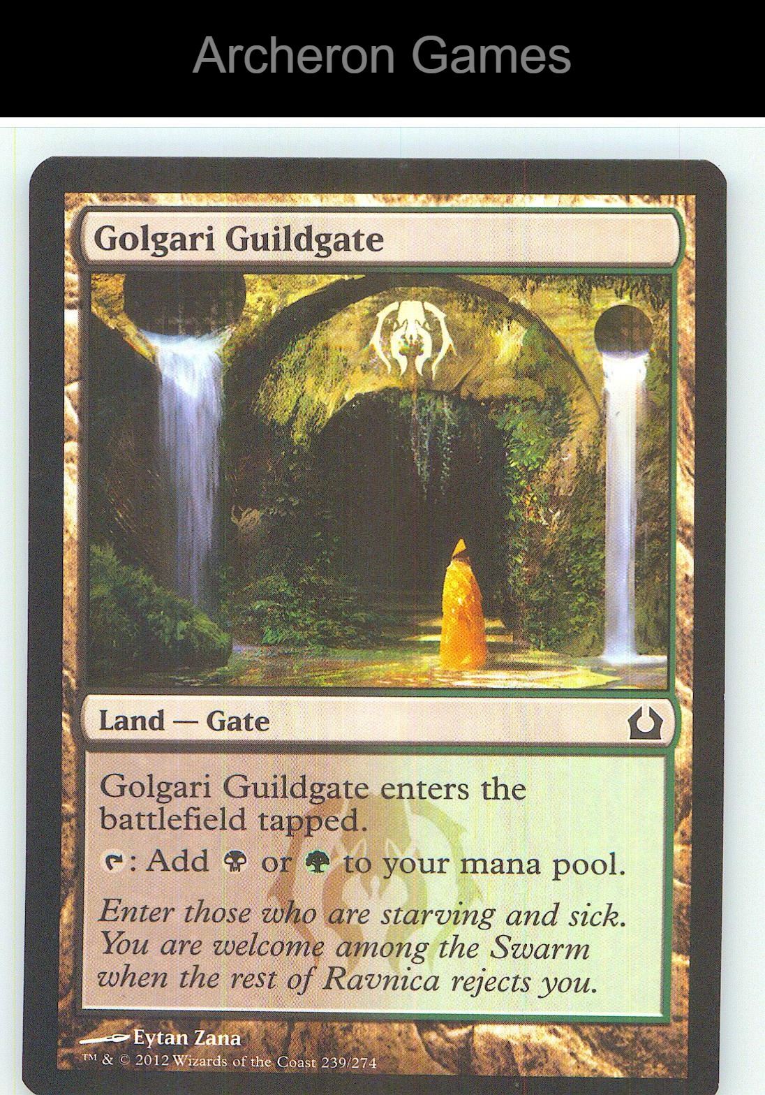 Golgari Guildgate RTR 239 C MTG Card NM/EX+