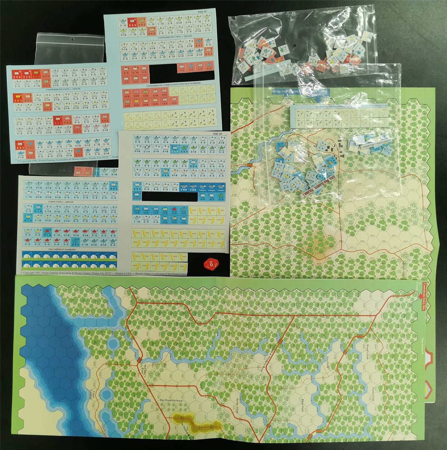 Civil War Classic Volume 1: The battle of Pea Ridge & Shiloh - Game #64