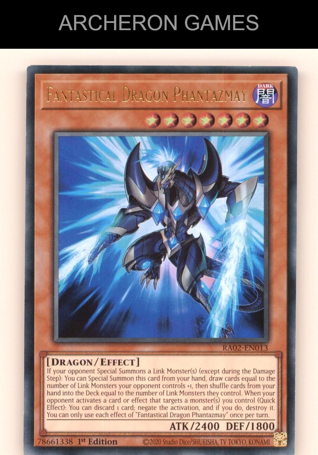 Fantastical Dragon Phantazmay (Alternate Art) (UR) Ultra Rare YUGIOH Card