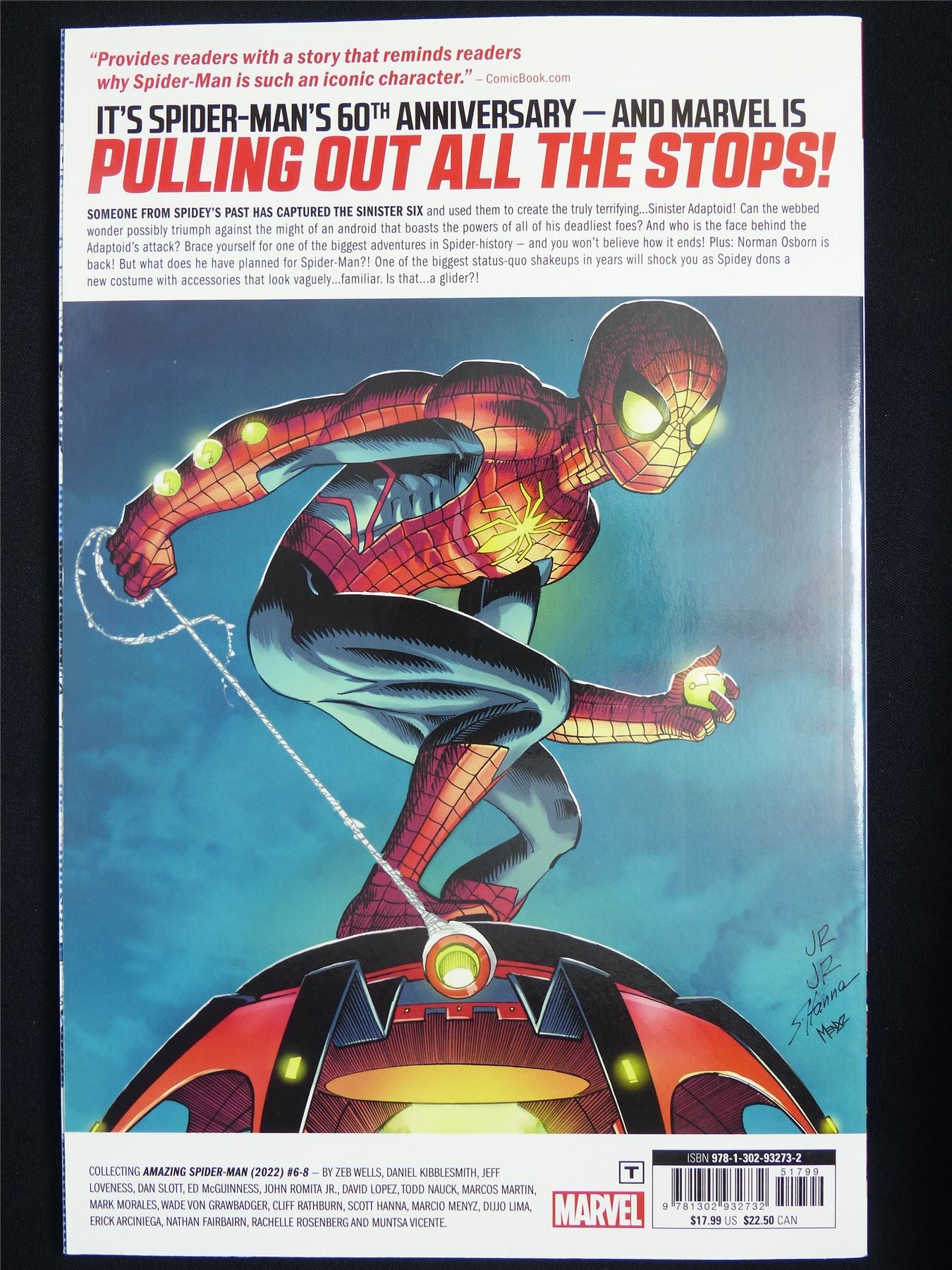 the Amazing Spider-Man: The new Sinister - Marvel Graphic Softback #4VZ