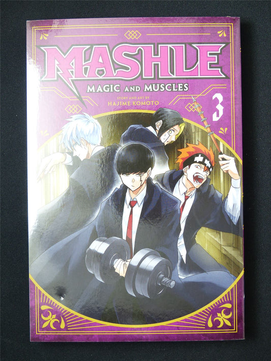 Mashle Magic and Muscles volume 3 - Viz Media Manga #HP