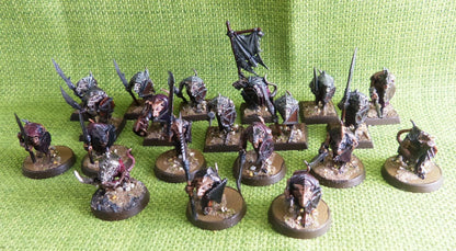 Skaven - Clan Rats - Painted x 20 - Warhammer AoS 40k #FQ