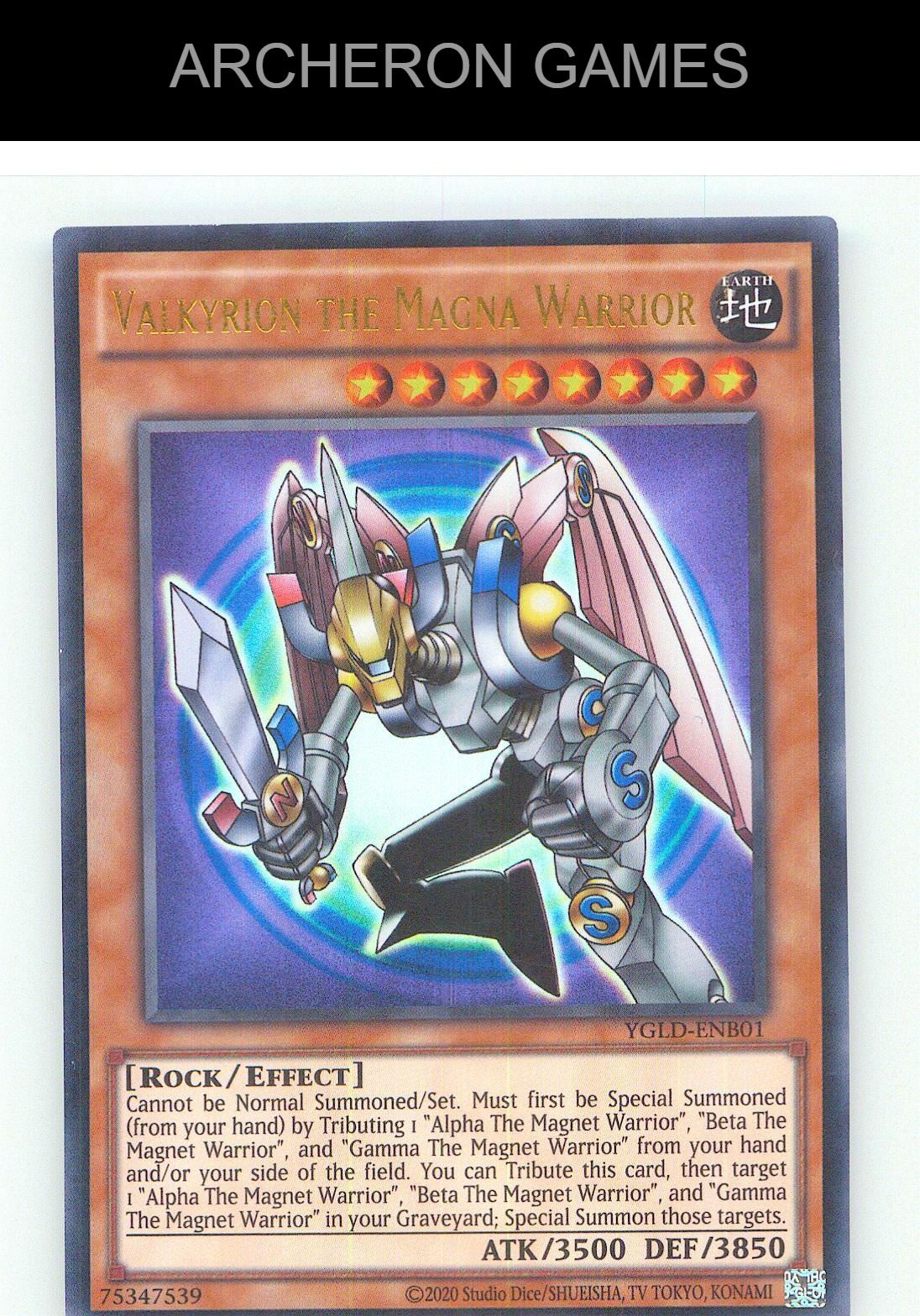 Valkyrion the Magna Warrior Ultra Rare YUGIOH Card Unlimited