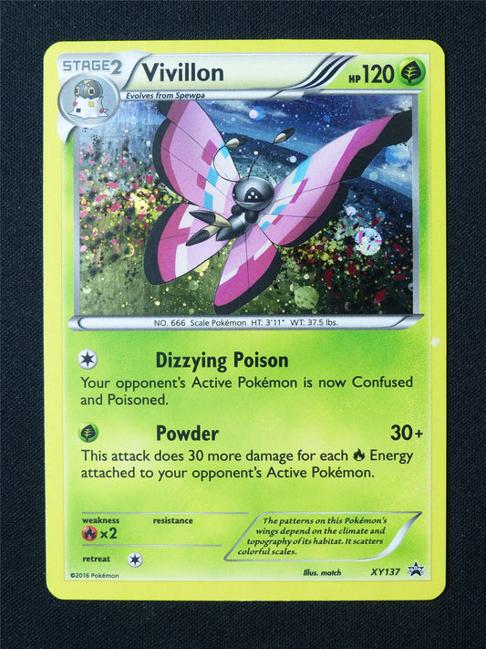 Vivillon XY137 Promo Holo - Pokemon Card #6R9