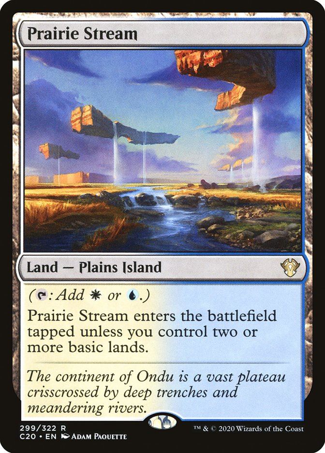 Mtg: C20 : Prairie Stream -  - NM