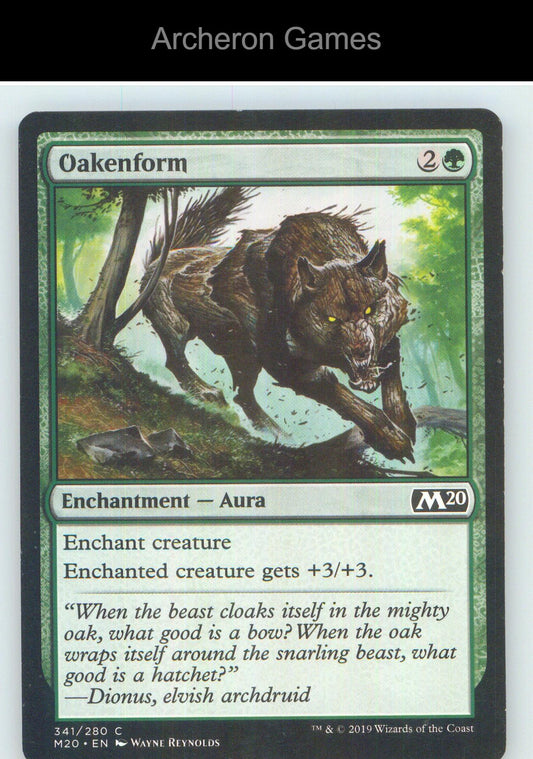 Oakenform M20 341 C MTG Card NM/EX+