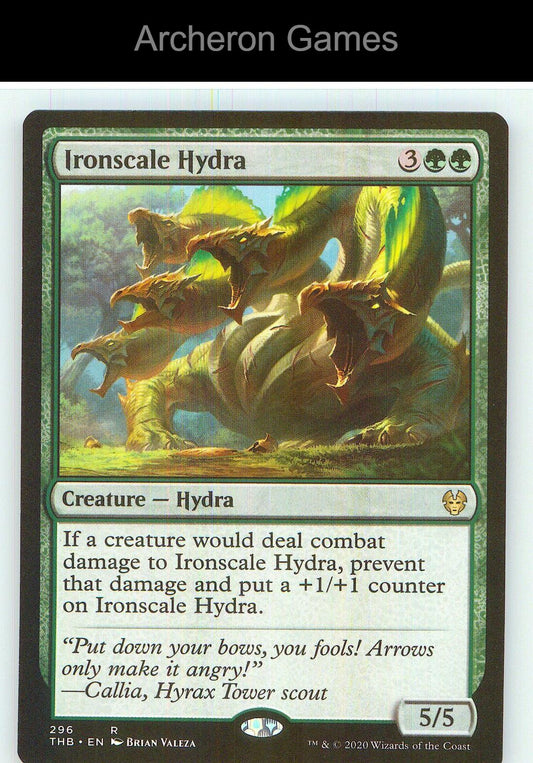 Ironscale Hydra THB 296 R MTG Card NM/EX+