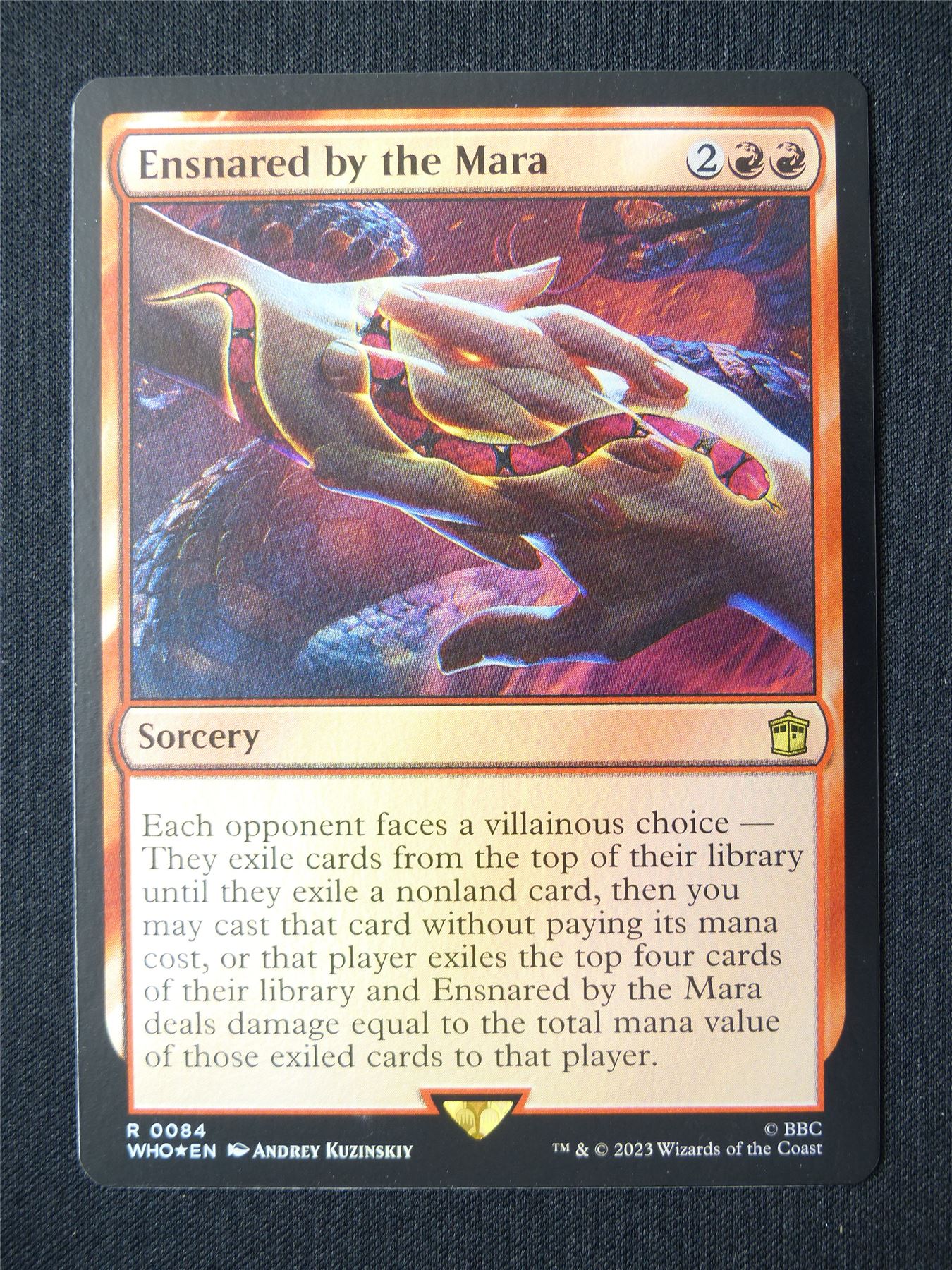 Ensnared by the Mara Foil - WHO - Mtg Card #3G2