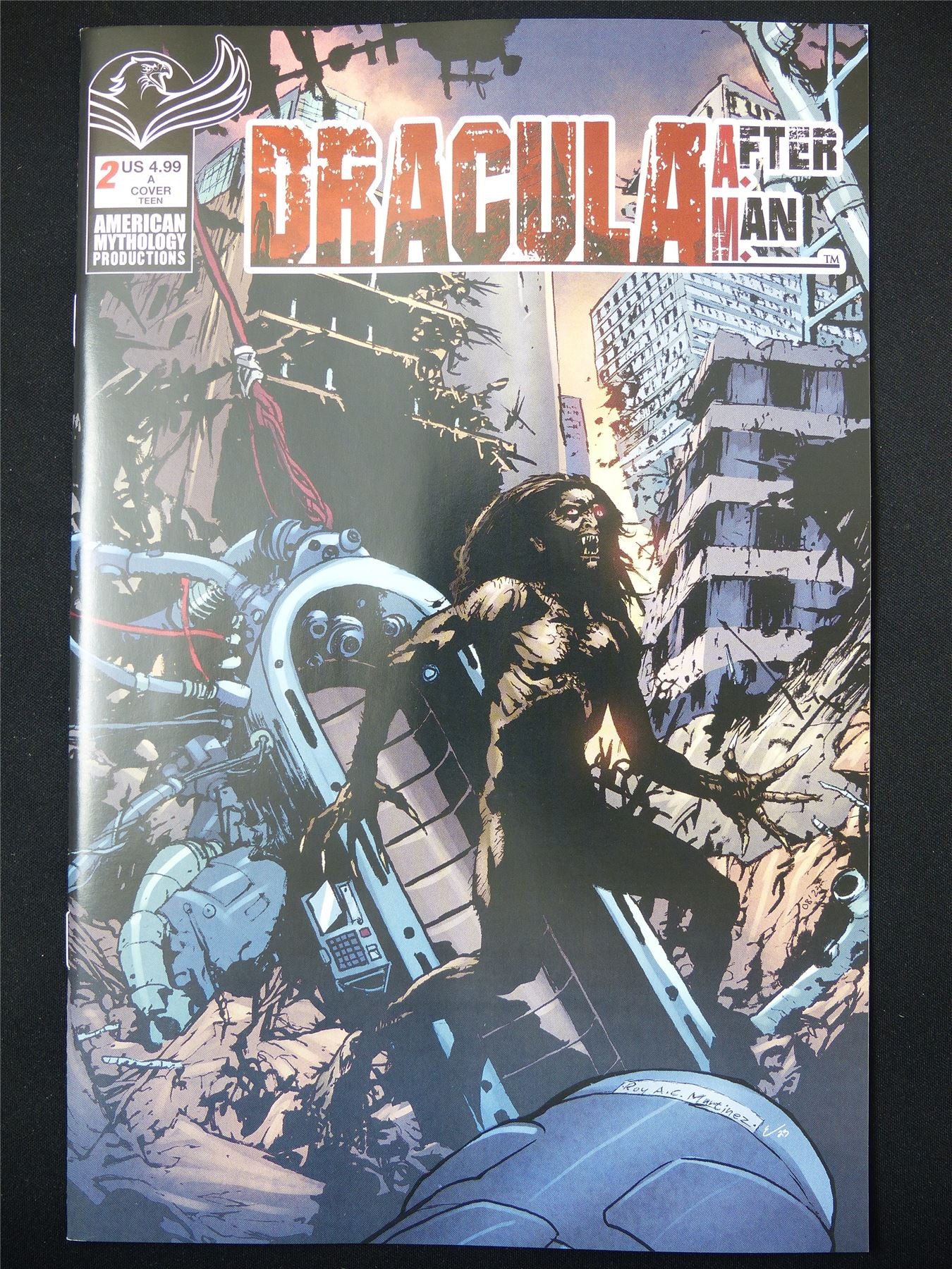 DRACULA After Man #2 - May 2024 Mythology Comic #6G7