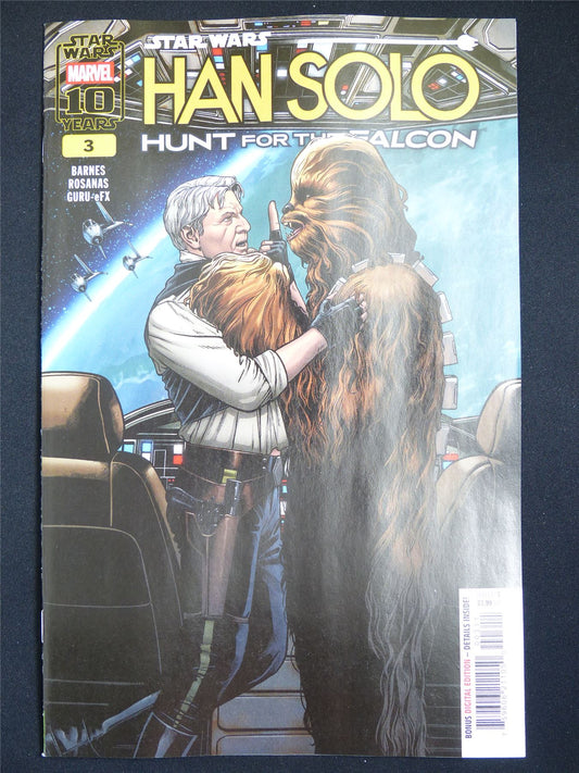 STAR Wars: Han Solo: Hunt for the Falcon #3 - Jan 2026 Marvel Comic #60N