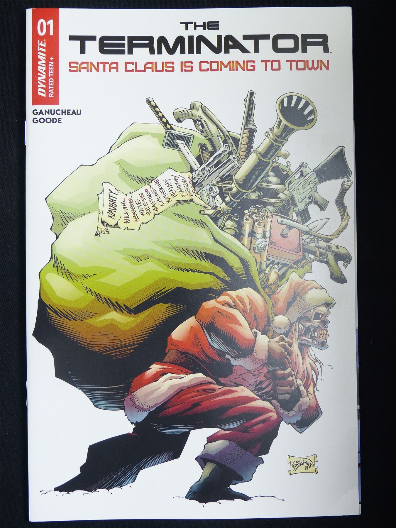 The TERMINATOR: Santa Claus is Coming To Town #1 - Dynamite Comic #BK