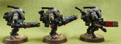 Stealth Battlesuits painted - Tau Empire - Warhammer 40K #YA
