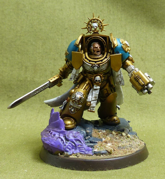 Captain in Terminator Armour painted - Space Marine - Warhammer 40K #432