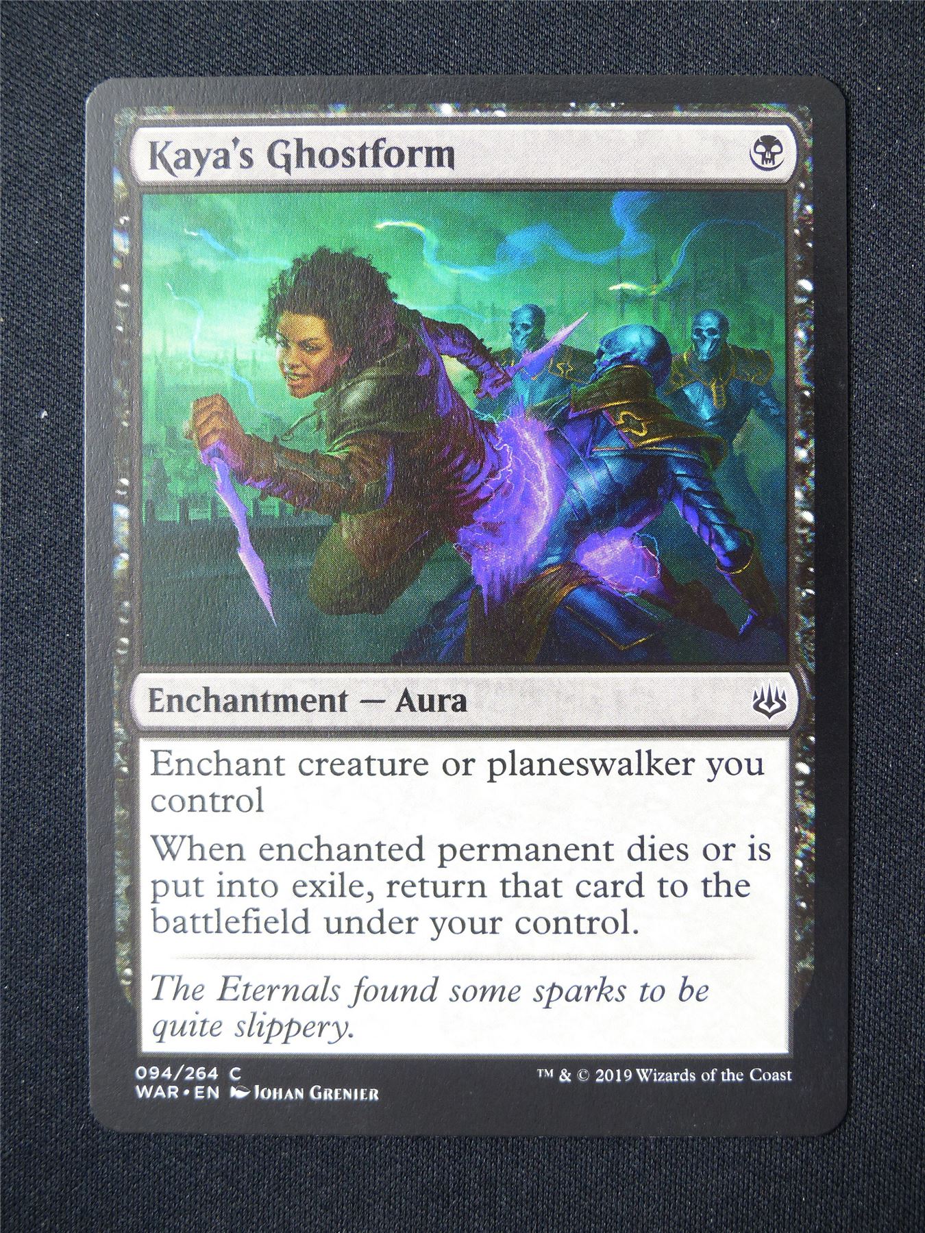 Kaya's Ghostform - WAR - Mtg Card #1H