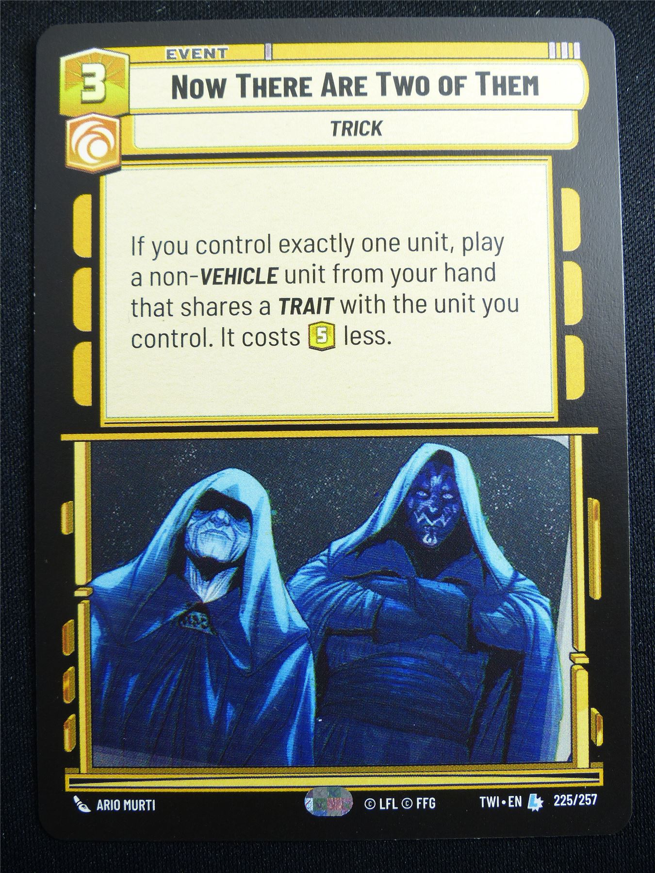 Now There Are Two of Them 225/257 - Star Wars Unlimited Card #4FS