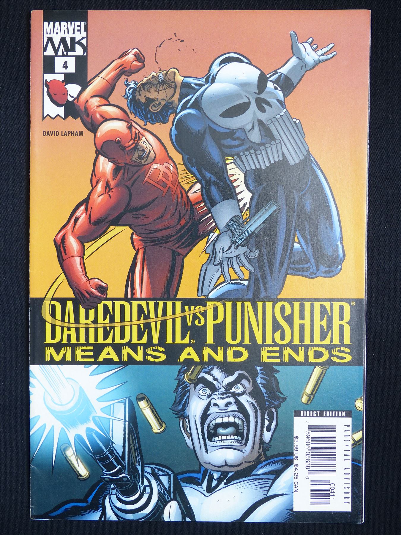 DAREDEVIL vs Punisher: Means and Ends #4 - Marvel Comic #3PI