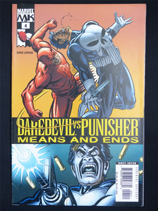 DAREDEVIL vs Punisher: Means and Ends #4 - Marvel Comic #3PI