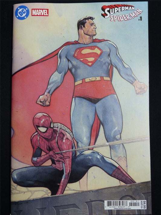 SUPERMAN/Spider-Man #1 Variant Cvr E - May 2026 Marvel DC Comic #40D