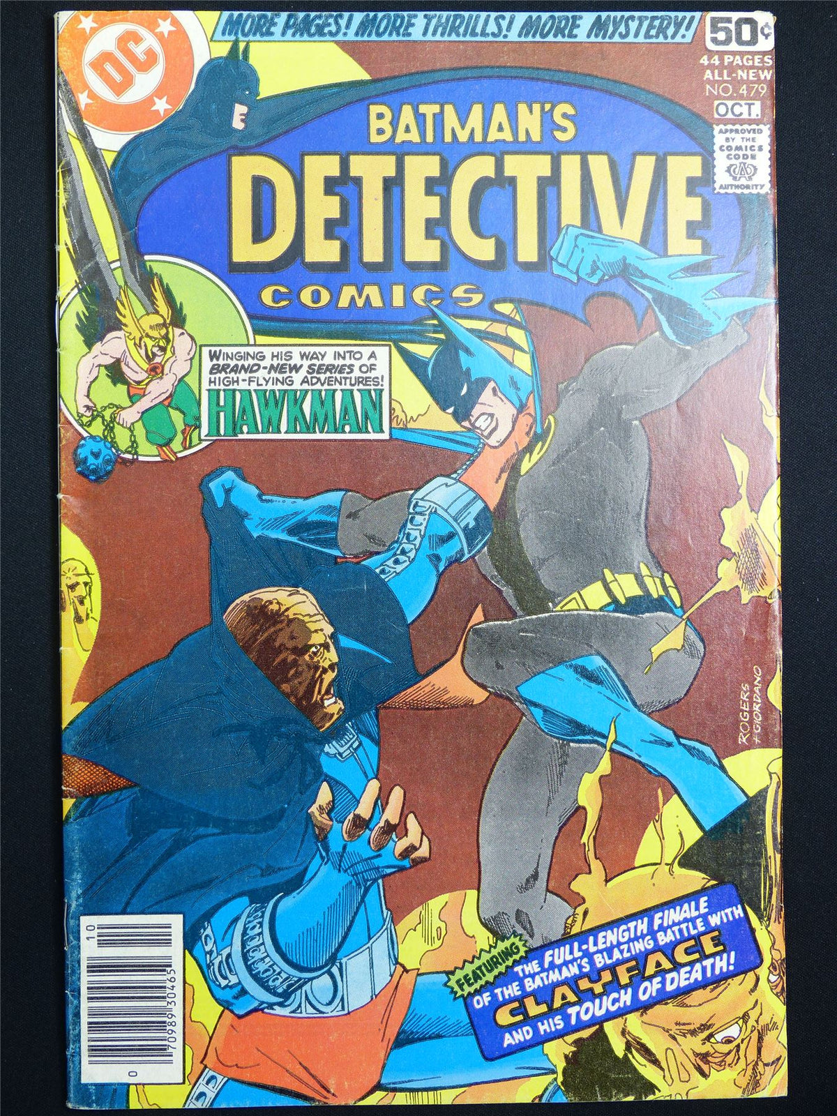 BATMAN: Detective Comics #479 Cvr A Classic - DC Comic #4GL