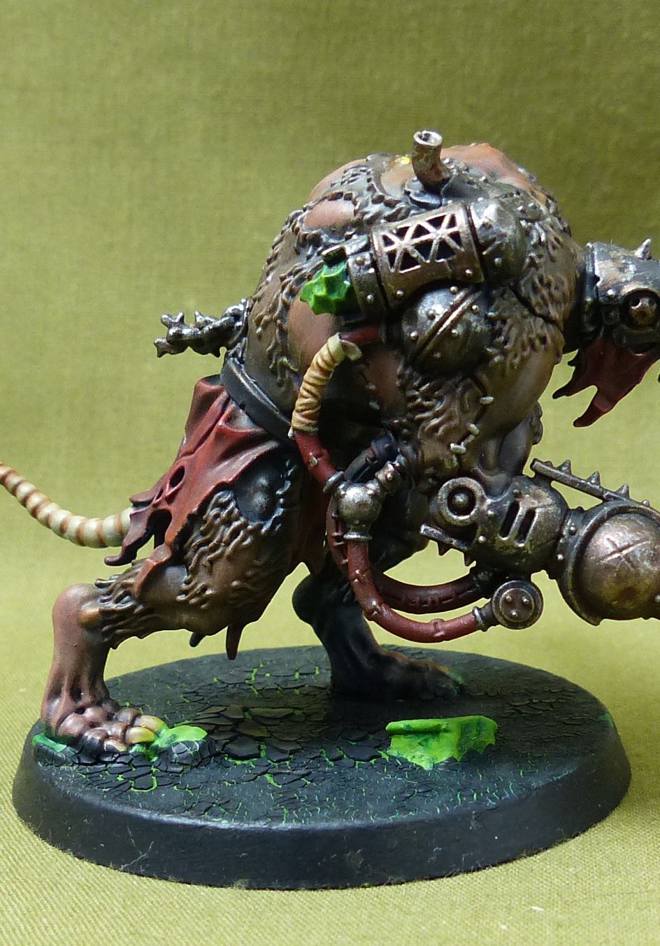 Rat Ogors painted - Skaven - Warhammer AoS #2GR