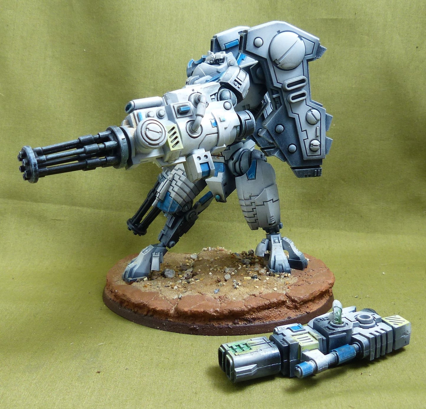 XV104 Riptide Battlesuit painted - Tau Empire - Warhammer 40K #2Y5