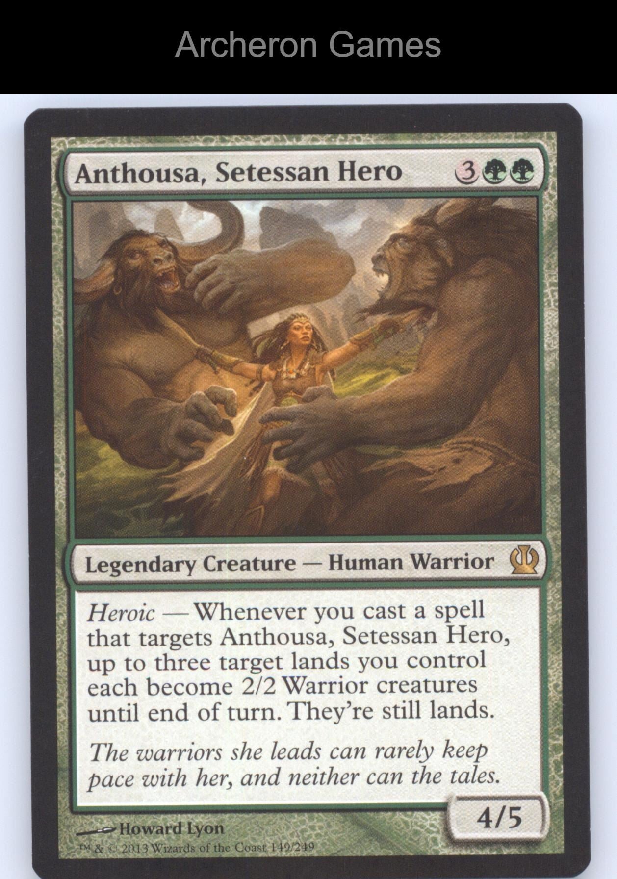 Anthousa, Setessan Hero 149 R MTG Card Theros