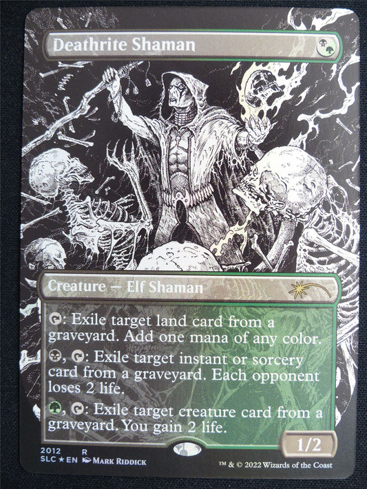 Dethrtie Shaman Borderless - SLC - Mtg Card #4JK