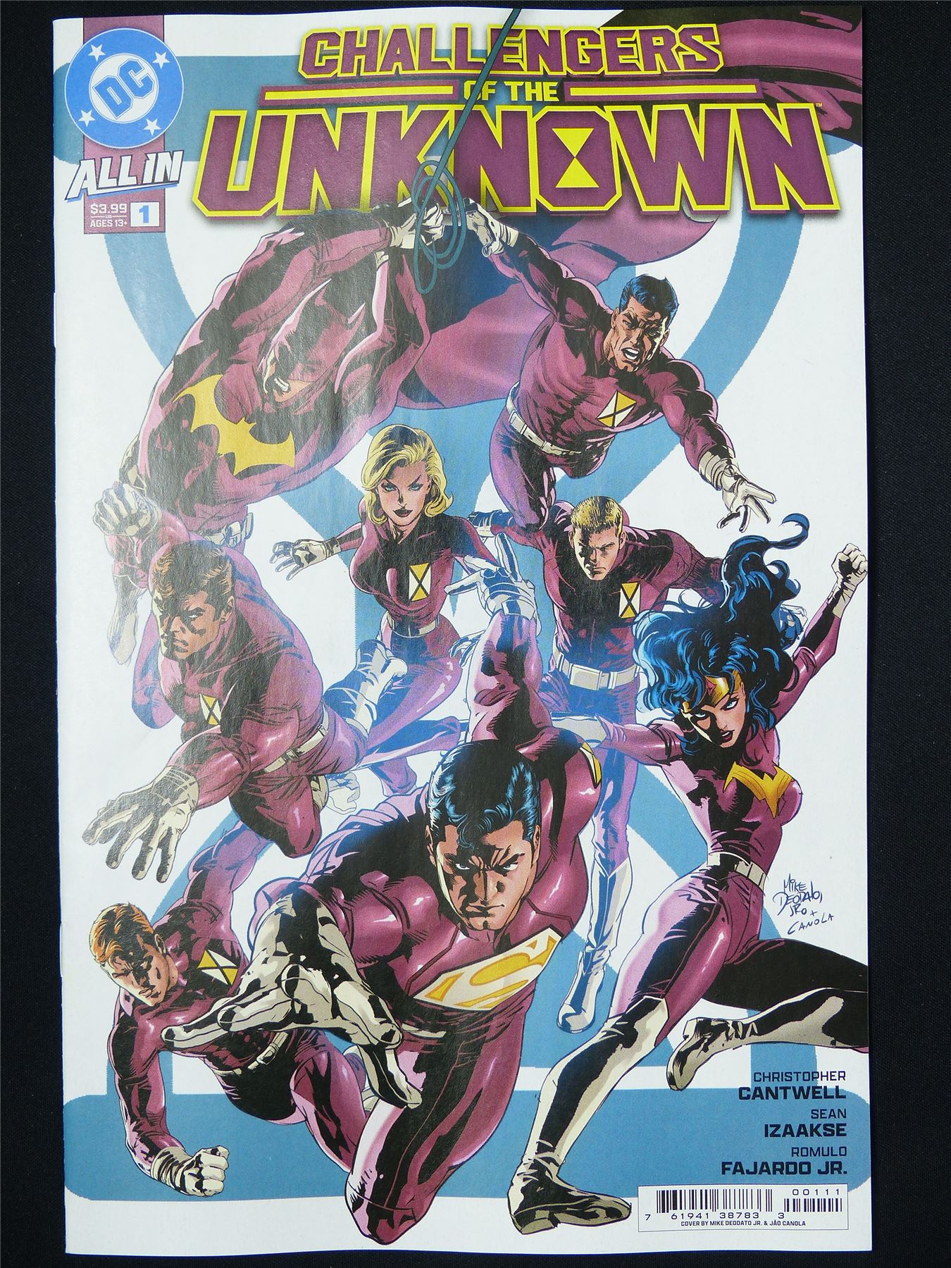 CHALLENGERS of the Unknown #1 All-In - Feb 2025 DC Comic #64K