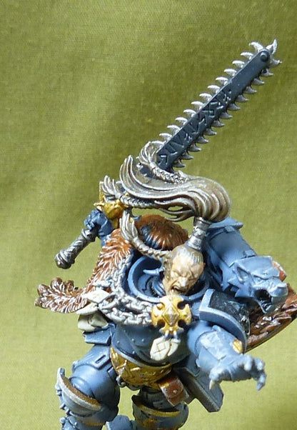 Ragnar Blackmane painted - Space Wolves - Warhammer 40K #1TV