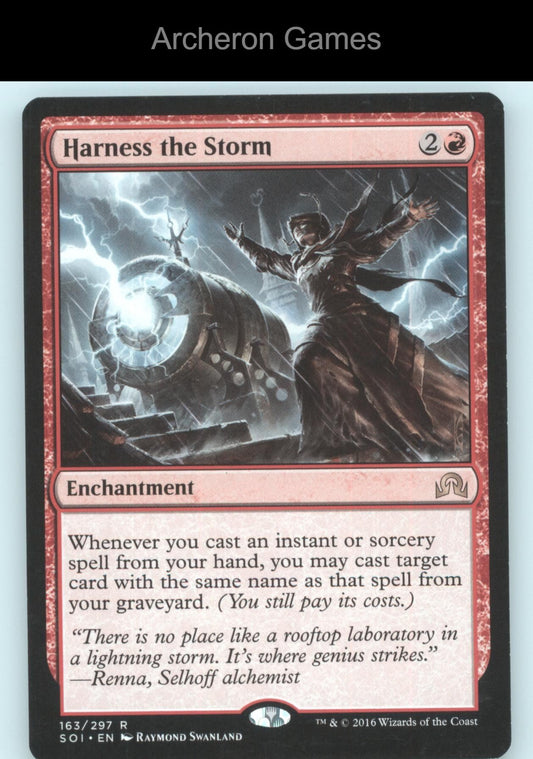 Harness the Storm 163 R MTG Card Shadows over Innistrad