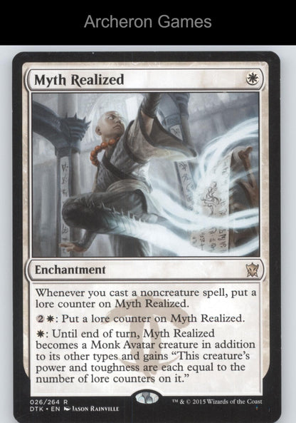 Myth Realized 26 R MTG Card Dragons of Tarkir