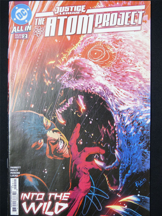 JUSTICE League: The Atom Project #2 - B&B DC Comic #DF