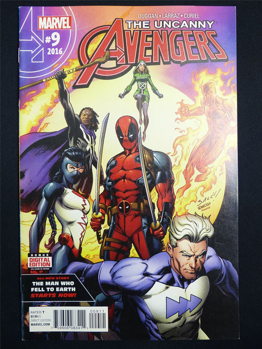 The Uncanny AVENGERS #9 Cvr A - Marvel Comic #3AE