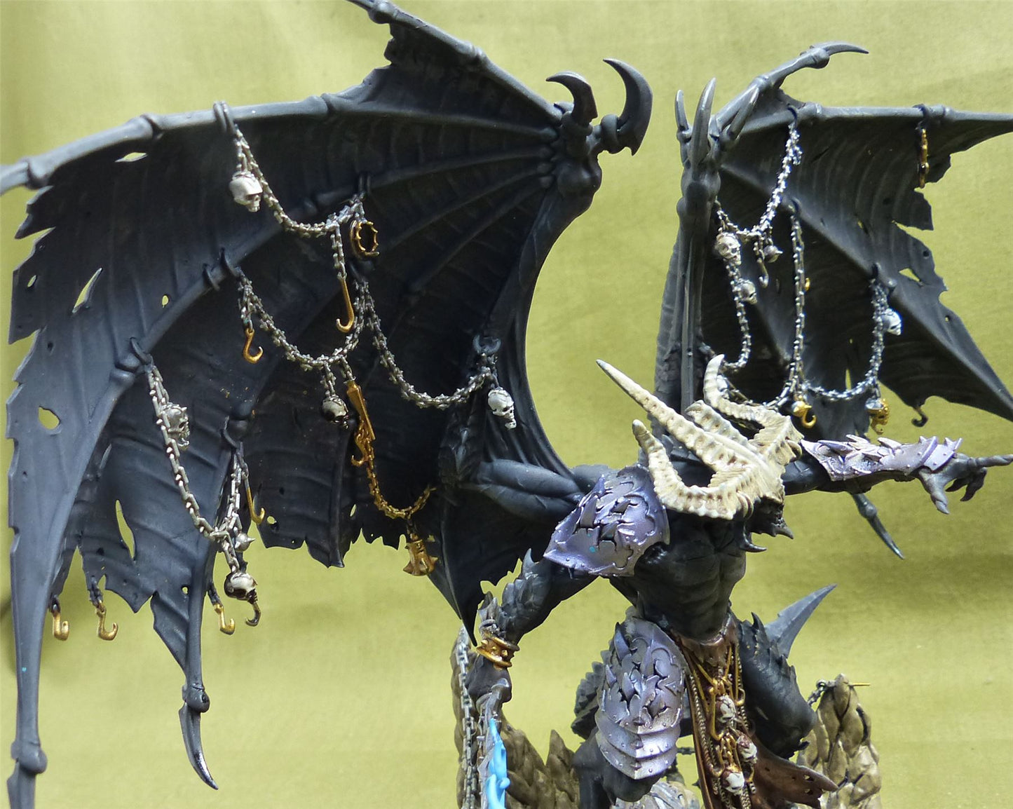 Be'lakor the Dark Master painted - Chaos Daemons - Warhammer 40K #JY