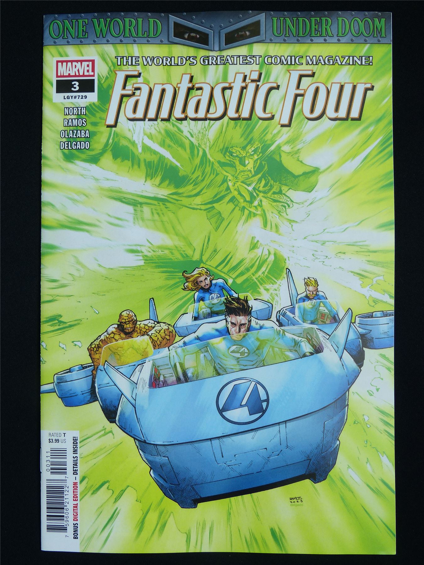 FANTASTIC Four #3 Cvr A - Nov 2025 Marvel Comic #426