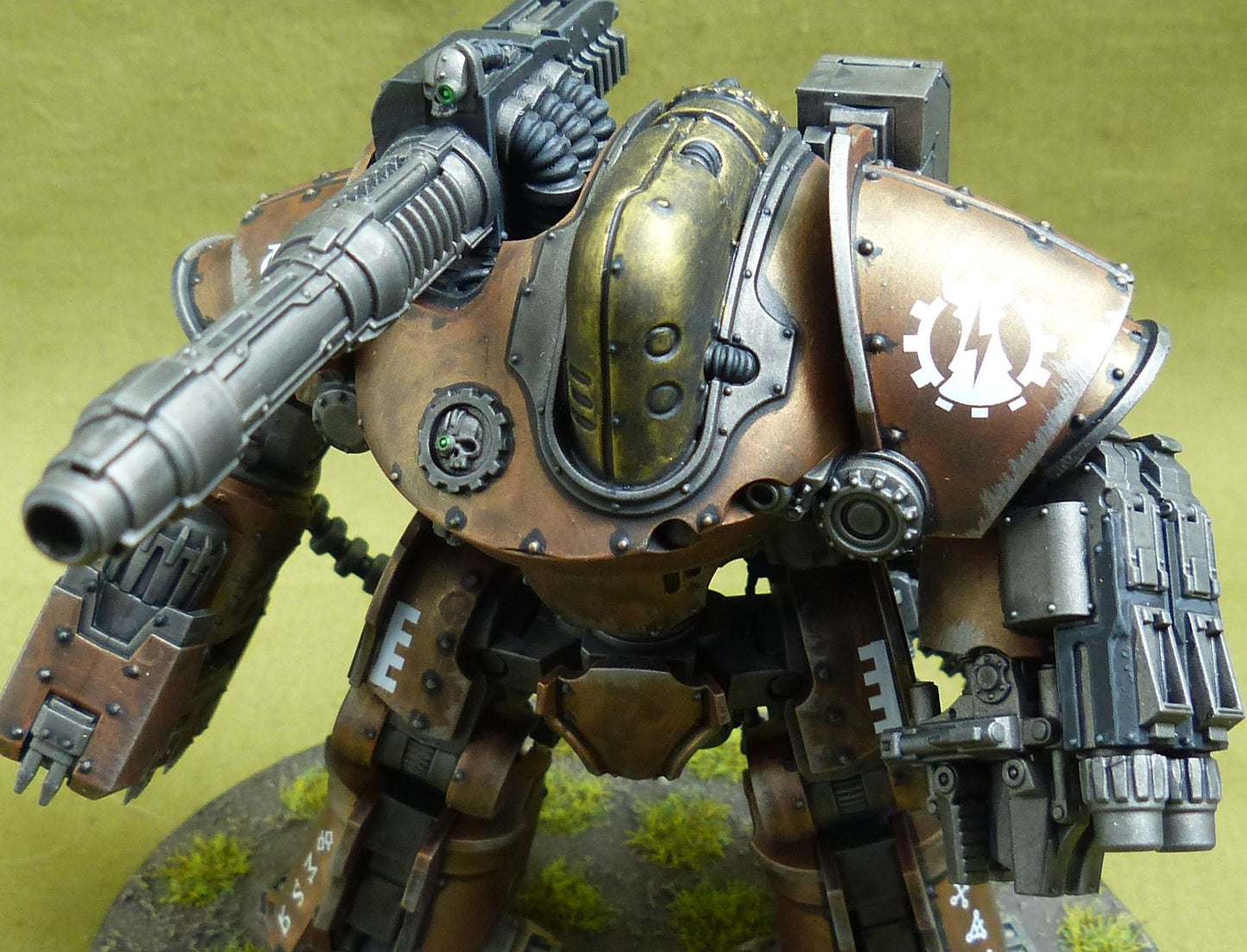 Thanatar Calix Siege-automata painted - Mechanicum - Warhammer Horus Heresy #EJ