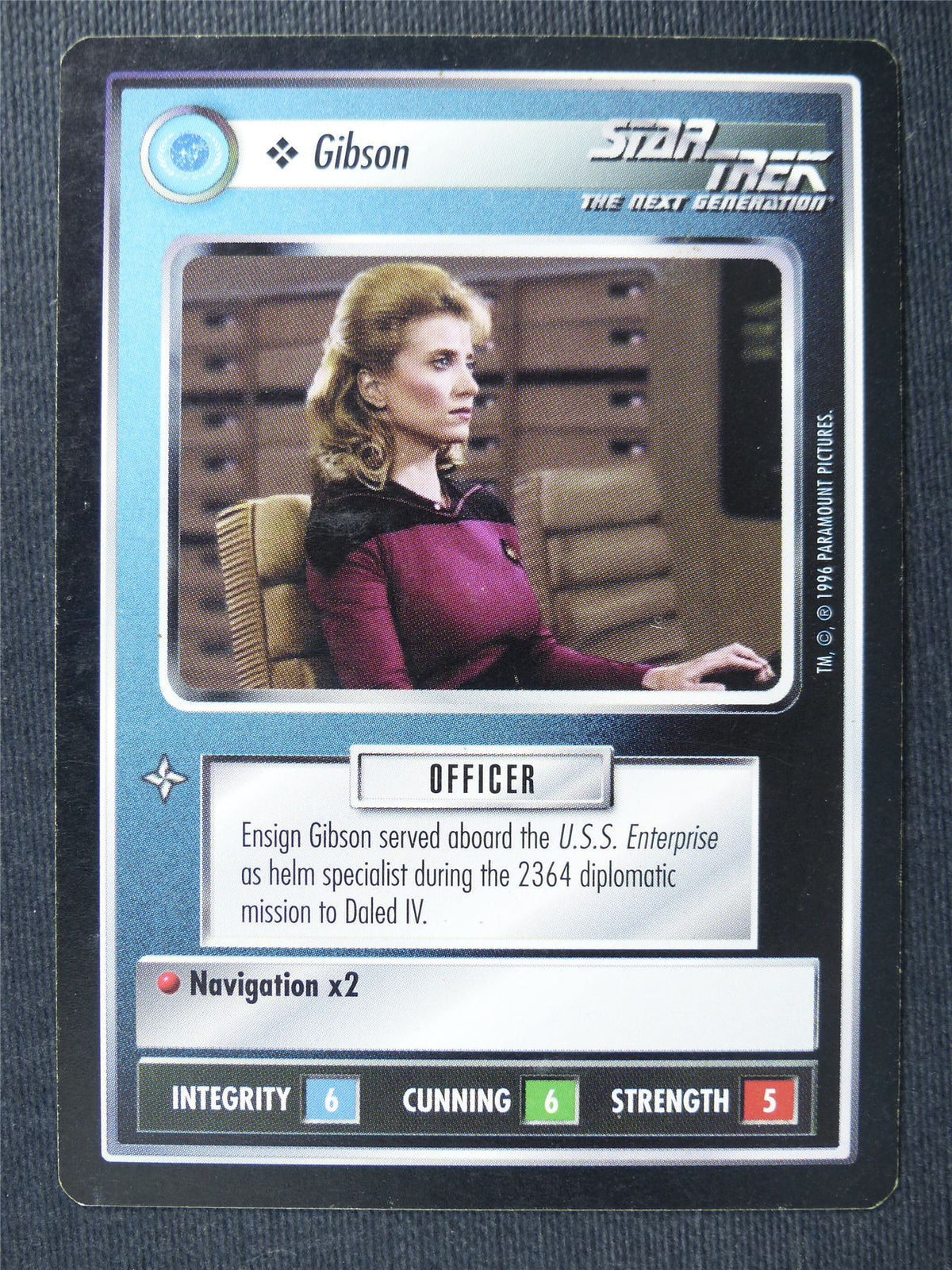 Gibson - NG - Star Trek Cards #TV