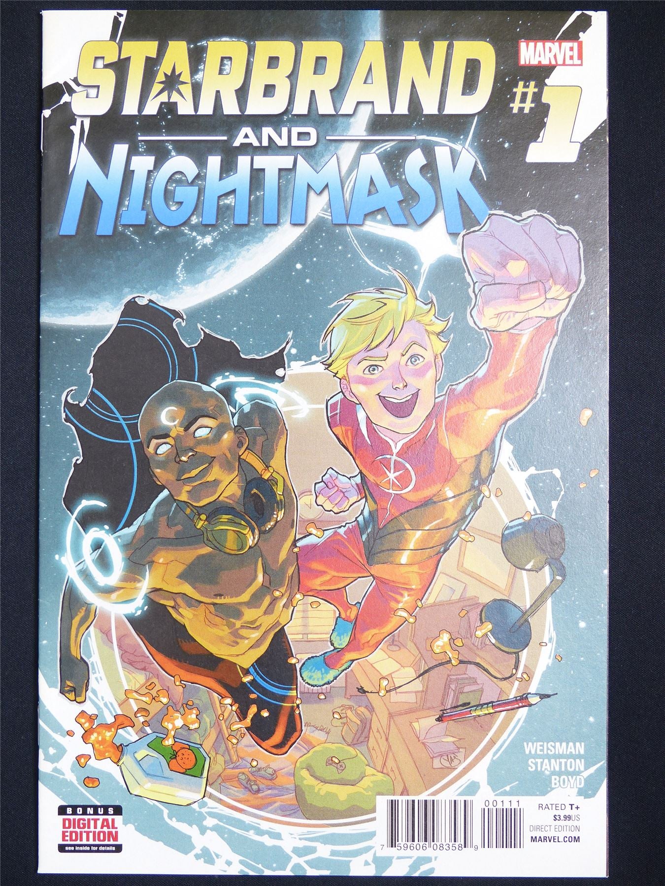 STARBRAND and Nightmask #1 - Marvel Comic #6B9