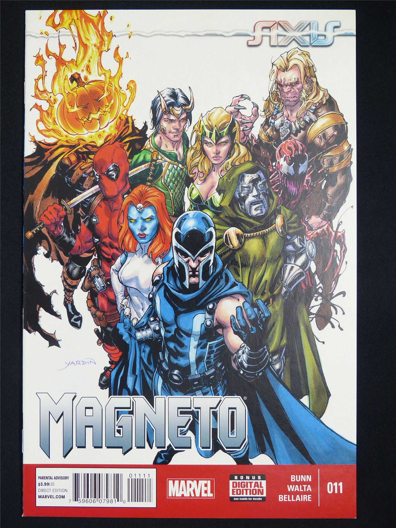 MAGNETO #11 - Marvel Comic #4AU