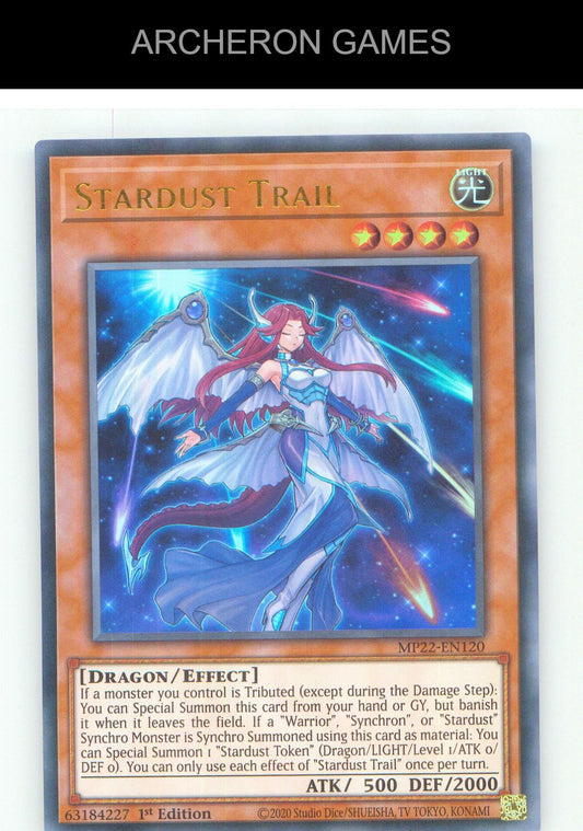 Stardust Trail UR YUGIOH Card 1st Edition