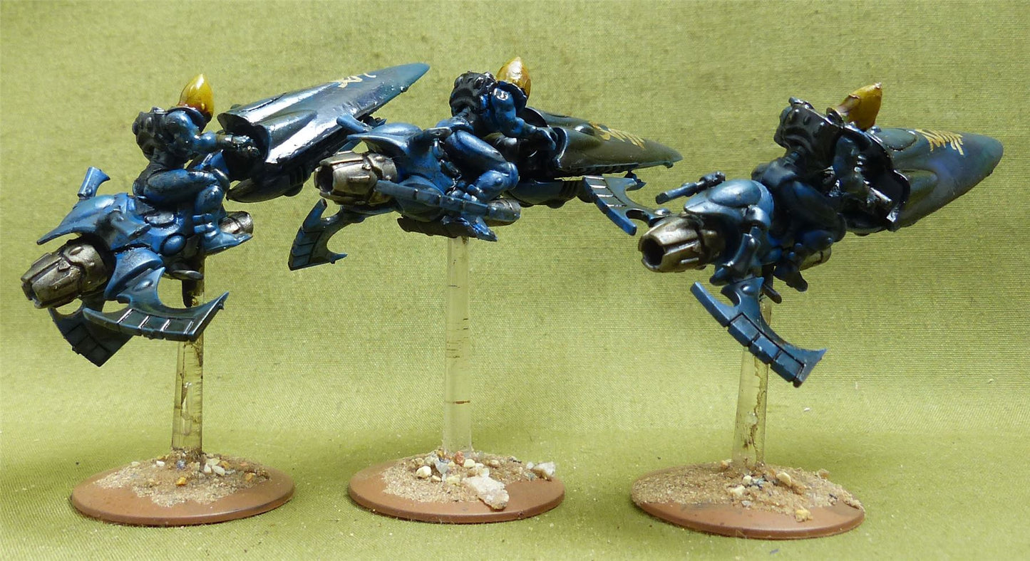 Windriders painted - Aeldari - Warhammer 40K #19H