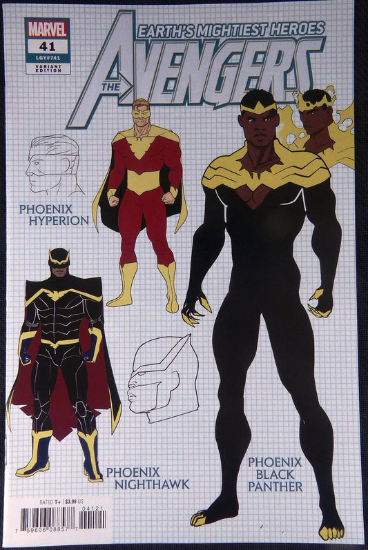 AVENGERS #41 Variant Cvr - Marvel Comic #UU